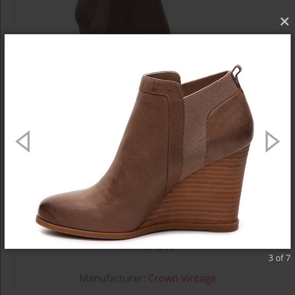 crown vintage wedges